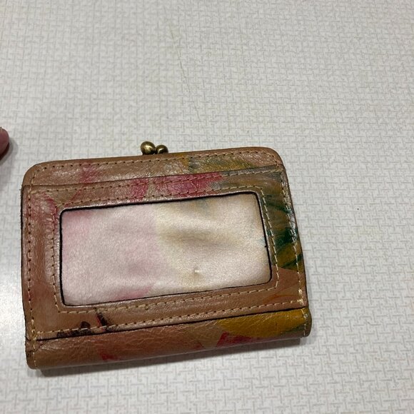 GUC Patricia Nash Leather Summer Drawing Shoulder bag & matching wallet - Picture 13 of 15